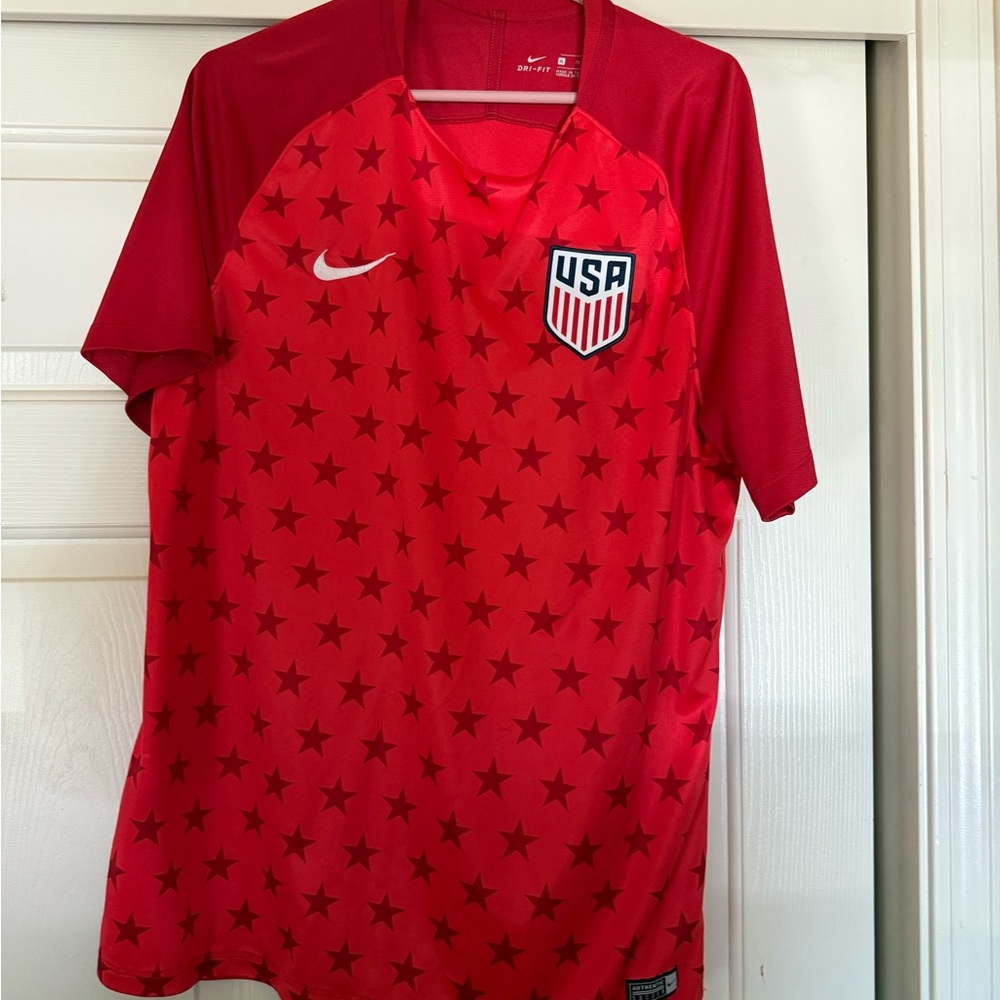 Nike Red USA Soccer Jersey